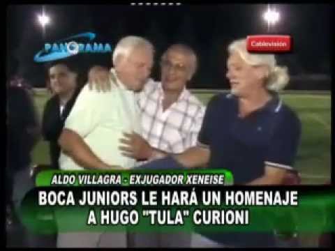 Boca Juniors le hará un homenaje al  "Tula" Curioni