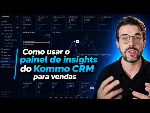 Tutorial: Painel de insights Kommo CRM