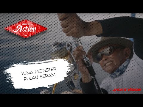 MONSTER TUNA 130 KG DARI LAUT MALUKU | DEEP SEA FISHING ON JACK'S VISION JIGGING RODS