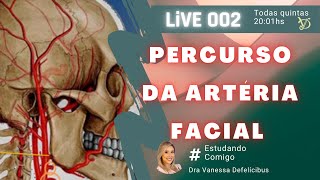 PATHWAY OF THE FACIAL ARTERY | Vascular anatomy | #002