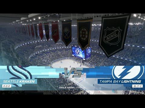 NHL 22 - Seattle Kraken @ Tampa Bay Lightning - 11/26/21