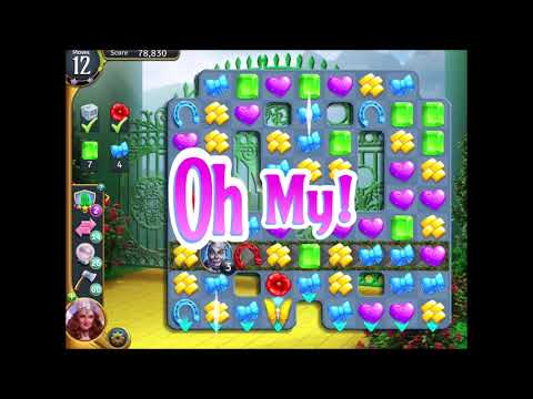 The Wizard of Oz: Magic Match || Level 601 - Level 605