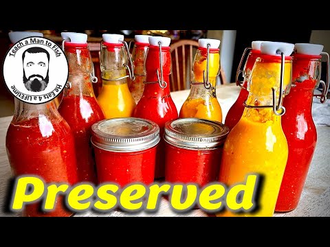 🔵 Homemade Lacto Fermented Hot Sauce Recipe | Probiotic Spicy DIY Hot Sauce | Teach a Man to Fish