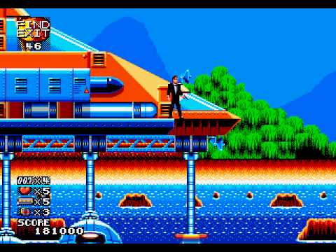 James Bond 007 : The Duel Megadrive