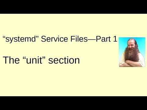 systemd Service Files--Part 1