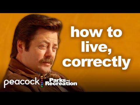 The Ron Swanson Guide to Life | Parks and Recreation