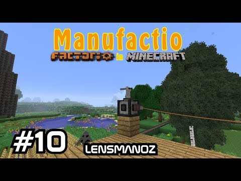 Minecraft Manufactio Ep 10 - Don't jump in the wires