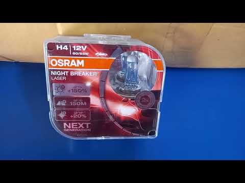 Buy H7 Osram Night Breaker Laser 200% Headlights Bulbs 3900k Colour - Made  in Germany