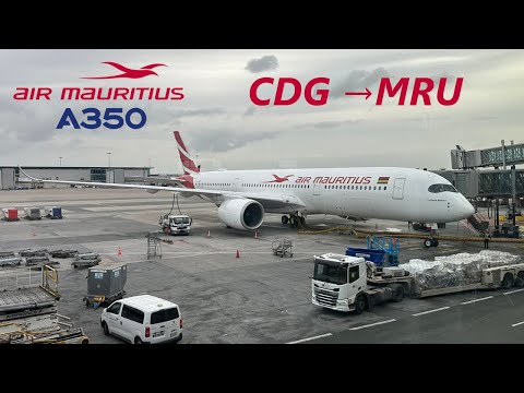 Air Mauritius | Airbus A350 | Paris CDG 🇫🇷 → Mauritius MRU 🇲🇺 | Economy | ✈️ [FULL FLIGHT REPORT]