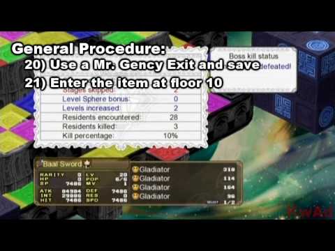 Disgaea 3, How to Make A Level 200 Perfect Item