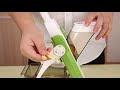 How To Use ONCE FOR ALL Rapid Prep Mandoline Vegetable Slicer