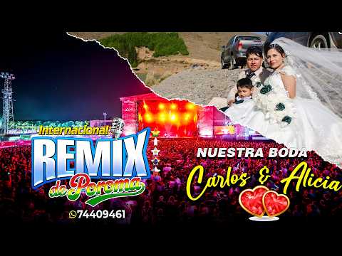 REMIX DE POROMA EN VIVO EN LA BODA DE CARLOS Y ALICIA VILLA CHARCAS HUANCARANI BAJO