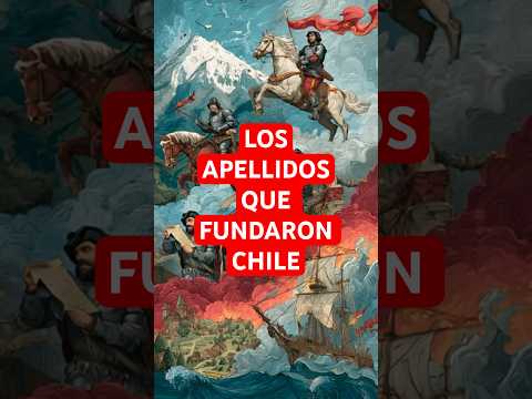 Los apellidos que fundaron Chile #chile #historia