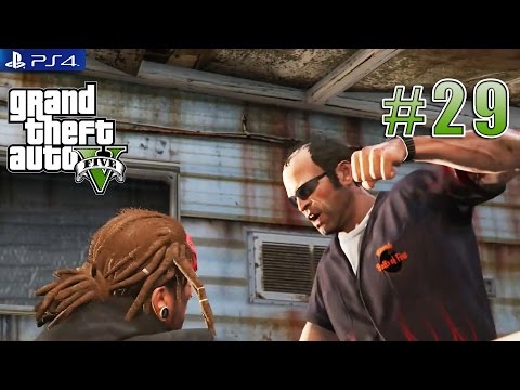 GTA V / GTA 5 - PS4 / XBOX ONE Walkthrough Next Gen Gameplay PART 29 Friends Reunited