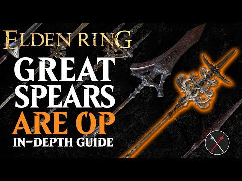 Great Spears are the Best Weapon in Elden Ring - Elden Ring All Great Spears Breakdown