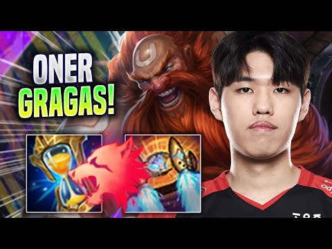 ONER IS SO CLEAN WITH GRAGAS! - T1 Oner Plays Gragas JUNGLE vs Rammus! | Season 2022