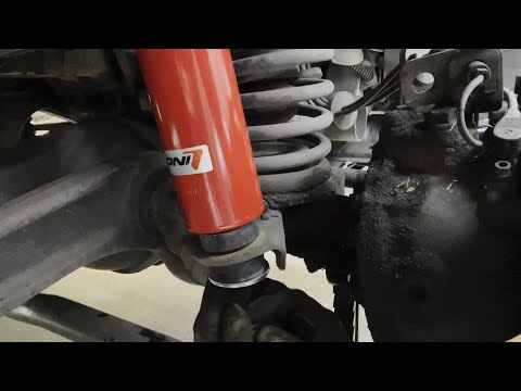 G500 GWagon—Death Wobble Cured, Install Koni RAID shocks youtube