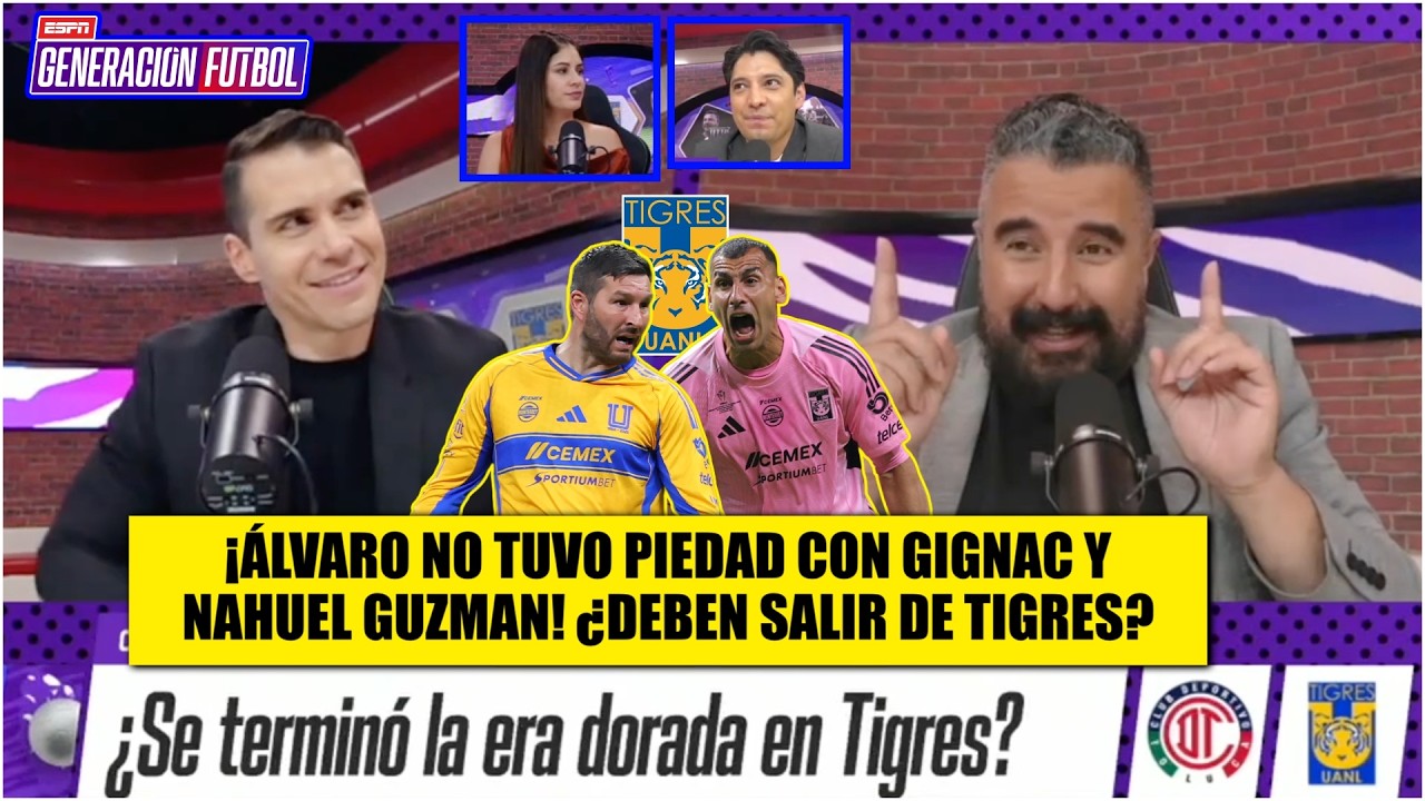 ÁLVARO NO PERDONÓ. Criticó bajo nivel de GIGNAC y NAHUEL en final de CONCACHAMPIONS | Generación F