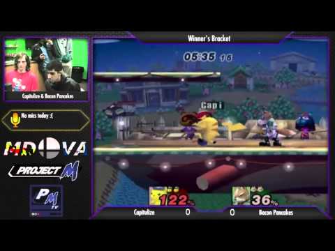 Project M @ Xanadu Jan. 14: Capitulize (Pikachu) vs. Bacon Pancakes (Fox)