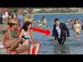 Crazy Boy At Sea PRANK BEST COMPILATION AWESOME REACTIONS