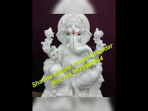 Marble God Ganesha Statue