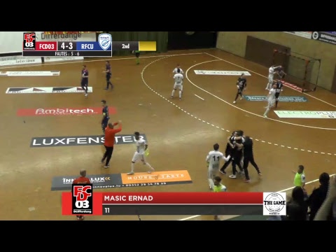 FC Differdange 03  vs Racing Luxembourg - Demi-Final Coupe FLF Futsal