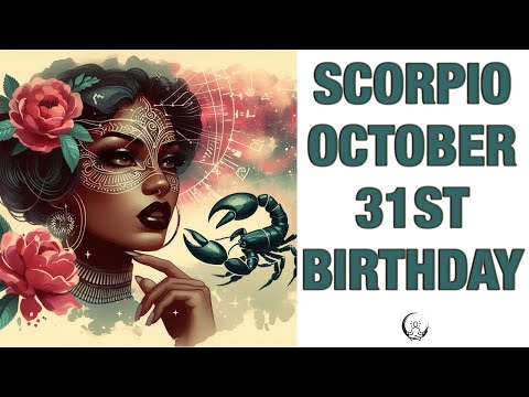 Scorpio October 31st? Your Birthday's Secret Power: Unlocking Your Potential. Free Birthday Card!