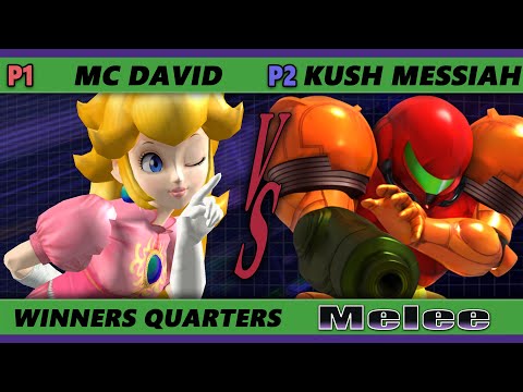 S@X 426 Winners Quarters - MC David (Peach) Vs. Kush Messiah (Samus) Smash Melee - SSBM
