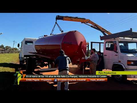 116° Aniversario Alta Italia, La Pampa. Industria El Caldén.