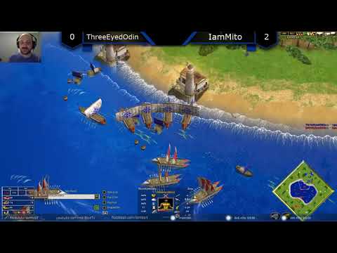ThreeEyedOdin vs IamMito - Age of Mythology: The Titans (Game 3)