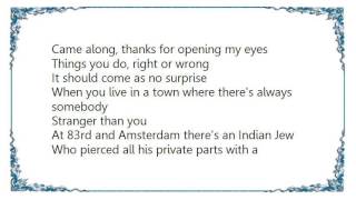 Joe Jackson - Stranger Than You Lyrics