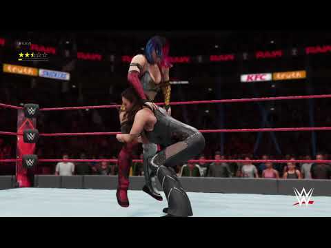 WWE 2K18 - Auska VS Stephanie McMahon