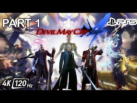 DEVIL MAY CRY 4 REMASTERED Gameplay Walkthrough FULL GAME 4K-120FPS - PS5 Part 1 No Commentary