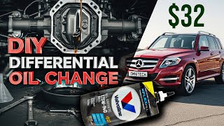 How To Change Mercedes GLK350 Diff Fluid (The DIY $36 Way!) - 2013 RWD