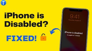 [2023]How to Unlock a Disabled iPhone without iTunes