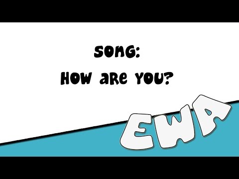 English With Alyaa - Song: How are you?