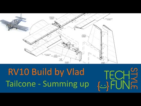 RV-10 - Tailcone assembly. Summing up!