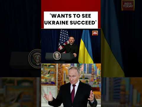 Zelenskyy Smiles As Trump Makes Bizarre Claim That Russia Wants Ukraine To 'Succeed' | India Today