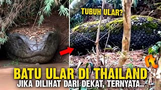 Download lagu Melihat Dari Dekat Batu Ular ditepi Sungai Khek Noi Thailand, Tubuhnya Sangat Mirip Ular Raksasa mp3