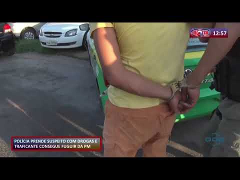 Suspeito de traficar drogas eÌ preso na Vila BabiloÌ‚nia 25 09 2020
