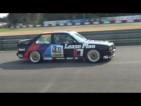 Full Attack BMW M3 E30 Group A on Zolder with Christophe Van Riet ! [HD]
