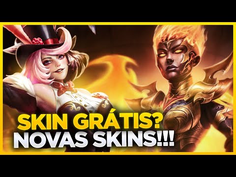 NOVAS E INCRÍVEIS SKINS CHEGANDO! | SMITE