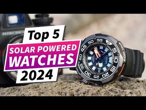 Best Solar Powered Watches 2024 TOP 5 PICKS:  Don't Buy a Solar Watch Until You See This