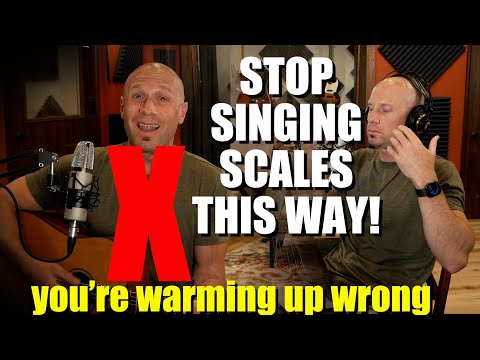 Stop Singing Scales This Way!! (You're Warming Up ALL WRONG)