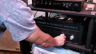 Video thumbnail for Famous Crown DC-300A Series II amp for sale by Sam Lui