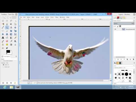 How to Emboss Text in GIMP