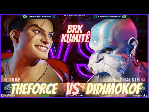 THEFORCE/LUKE VS DIDIMOKOF/DALSIN SF6 QUARTAS DE FINAL BRK KUMITE