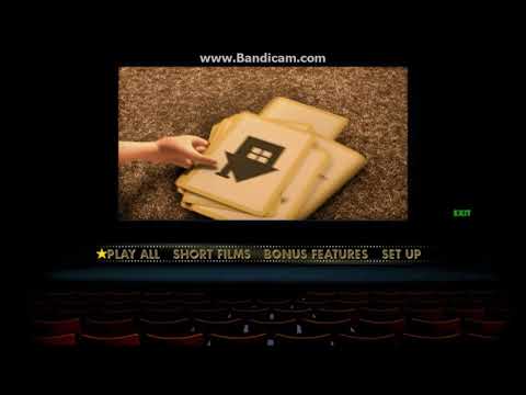 PIXAR Short Films Collection Vol 1 US DVD Menu Walkthrough