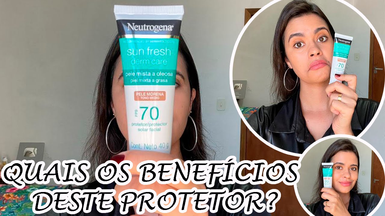 PROTETOR SOLAR NEUTROGENA 70 | ELE É BOM! RESENHA COMPLETA