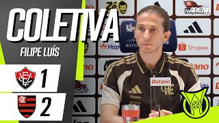 COLETIVA FILIPE LUÍS | AO VIVO | Vitória x Flamengo - Brasileirão 2026